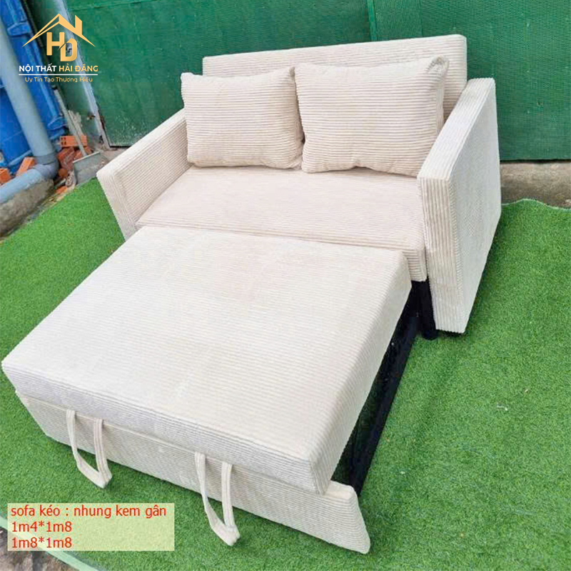 sofa-giuong-2 Sofa Bed Gấp Gọn Cao Cấp Giá Xưởng (Nhiều Màu)