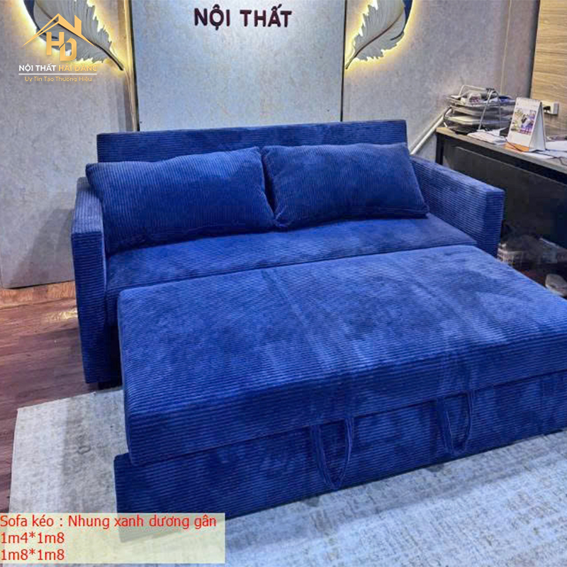 sofa-giuong-3 Sofa Bed Gấp Gọn Cao Cấp Giá Xưởng (Nhiều Màu)
