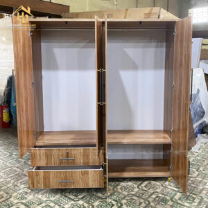 Tủ Nhựa 4 Cánh 1M6 Giá Xưởng (2 Màu) 3 tu ao nhua 6