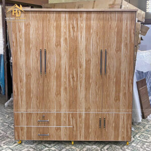 Tủ Nhựa 4 Cánh 1M6 Giá Xưởng (2 Màu) 2 tu ao nhua 7