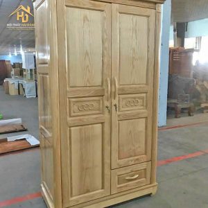 tủ quần áo gỗ sồi