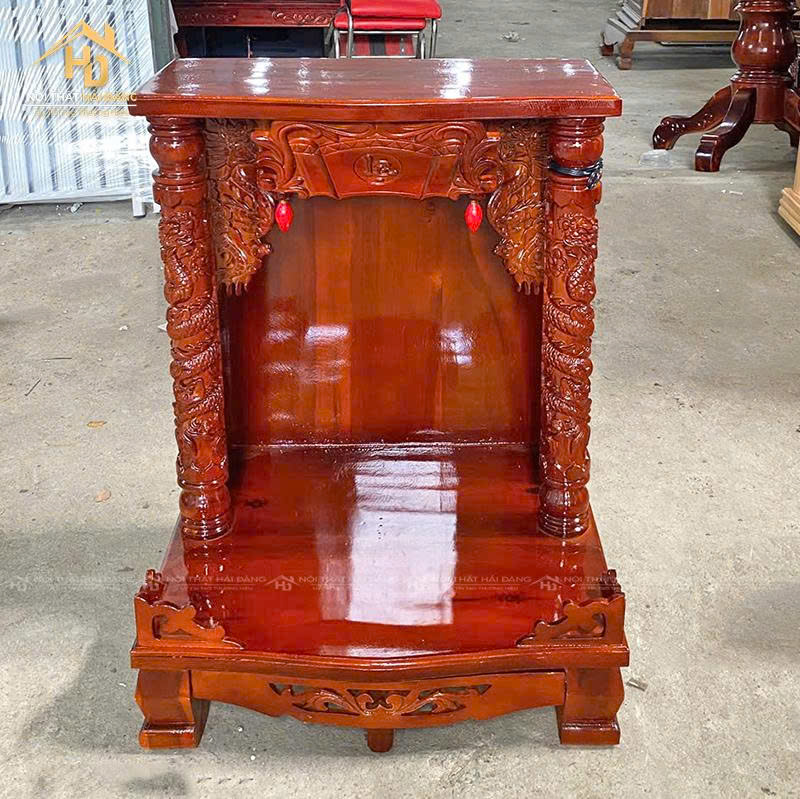 tu-tho-11 Bàn Thờ Ông Địa Gỗ Tràm Chạm Khắc Rồng 