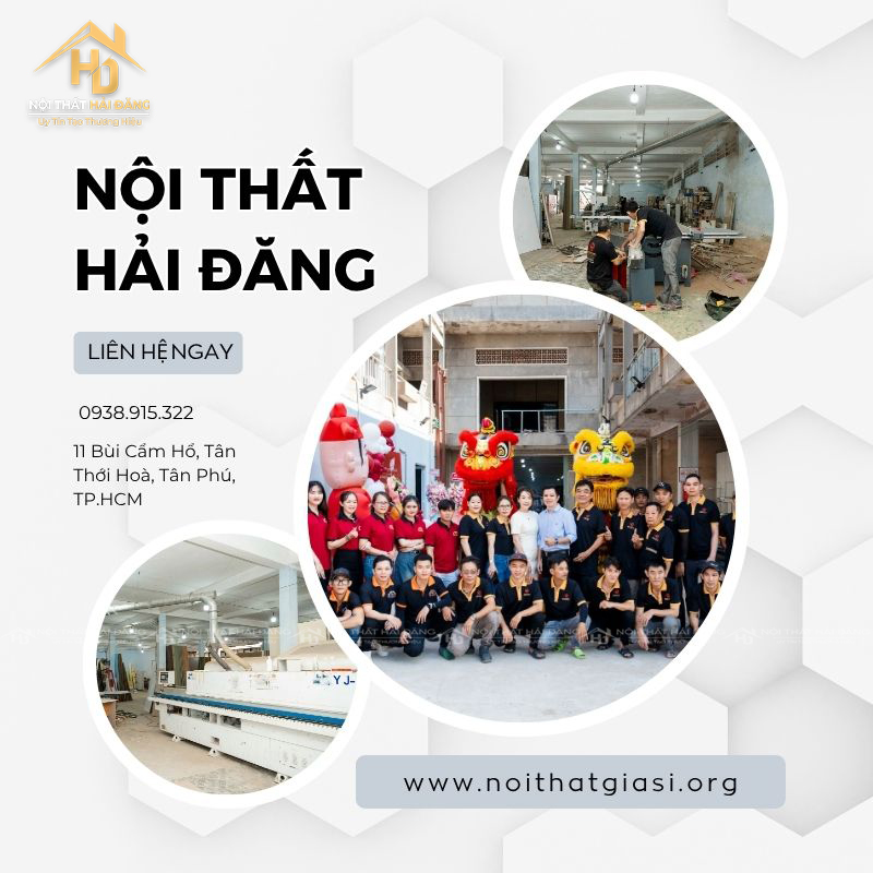thi công giá rẻ tại Nội Thất Hải Đăng