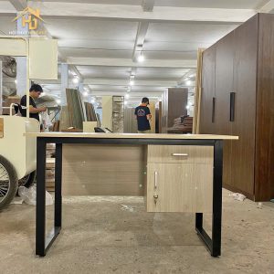 Bàn Làm Việc Gỗ Chân Chữ U Có Hộc Tủ Hiện Đại 4 ban lam viec 29