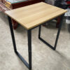 Bàn Làm Việc Gỗ Chân Kim Loại Thiết Kế Đơn Giản
