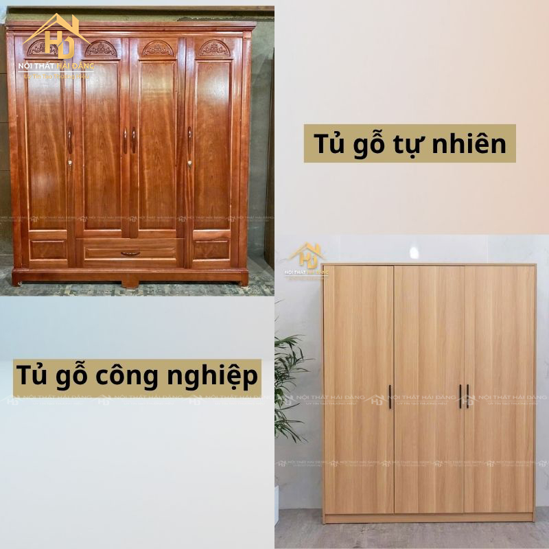 chất liệu tủ gỗ