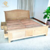 Giường Gỗ Sồi Mỹ Có Hộc Tủ Tiện Lợi (Hàng Sale Xả Kho)