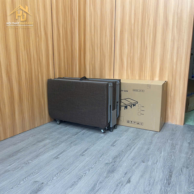 giuong-korea-3 Giường Ngủ Korean Bọc Nệm Gấp Gọn Hiện Đại (Nhiều màu)