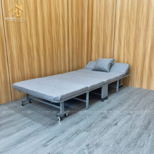 Giường Ngủ Korean Bọc Nệm Gấp Gọn Hiện Đại (Nhiều màu) 2 giuong korean 2