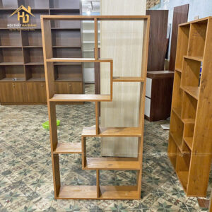 Kệ Gỗ Thiết Kế Sáng Tạo Chia Ngăn Đẹp Mắt (Nhiều Mẫu) 3 ke sach 7