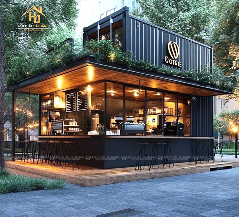 quầy pha chế ngoài trời