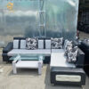 Sofa Góc L Da Cao Cấp Bền Bỉ, Dễ Vệ Sinh