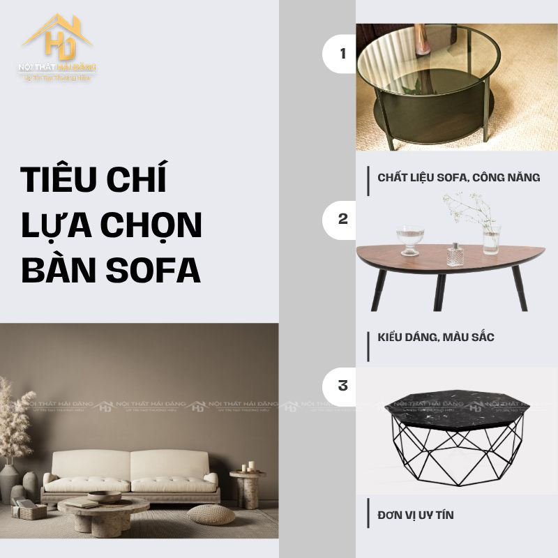 tiêu chí chọn bàn đúng chuẩn