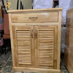 Tủ Giày Gỗ Cao Su 2 Cánh Sang Trọng (Nhiều Mẫu)