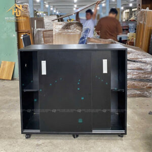 Tủ Hồ Sơ Gỗ 2 Cánh Cửa Lùa Hiện Đại