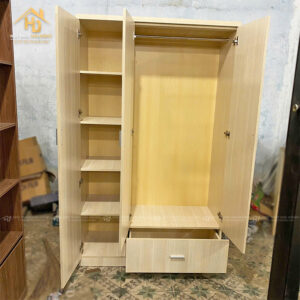 Tủ Quần Áo 3 Cánh Gỗ MDF Nhiều Ngăn Tiện Lợi 2 tu quan ao 33