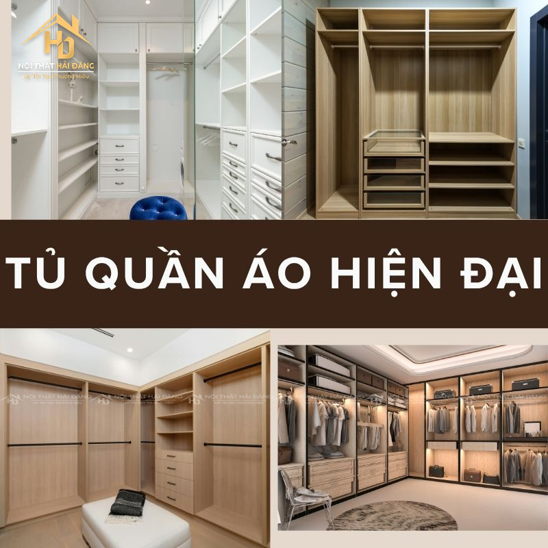 tủ quần áo hiện đại