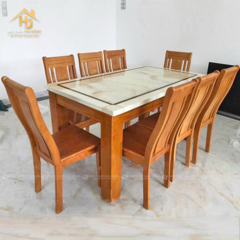 bộ bàn ăn 8 ghế