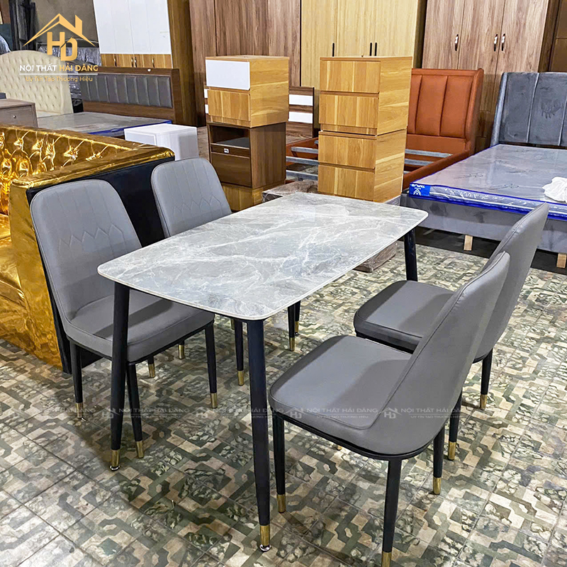 Bộ Bàn Ăn Mặt Đá 4 Ghế Bọc Da Hiện Đại ban-an-gia-dinh-13 Bộ Bàn Ăn Mặt Đá 4 Ghế Bọc Da Hiện Đại