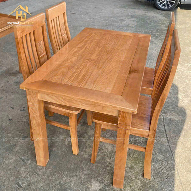bàn ăn gỗ giá rẻ
