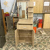 Bàn Trang Điểm Nhỏ Gọn Gỗ MDF Màu Vân Gỗ