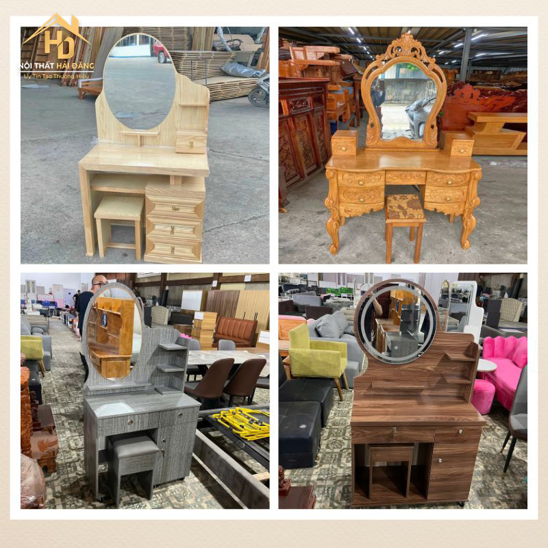 bàn trang điểm gỗ giá rẻ