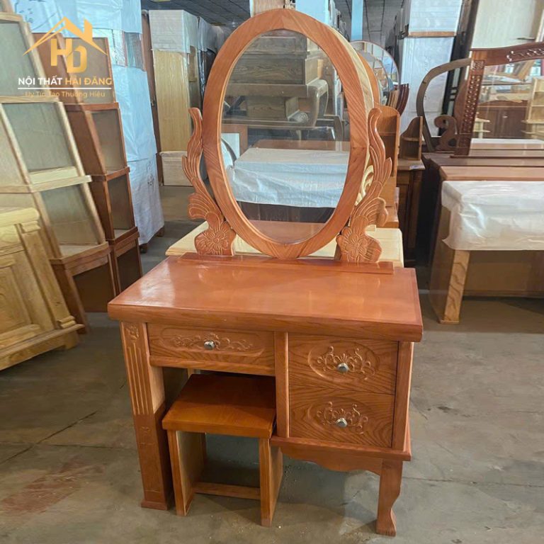 bàn trang điểm gỗ