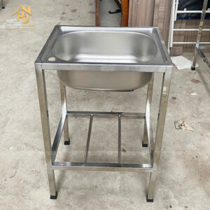 Bồn Rửa Chén Inox Một Hộc Giá Rẻ