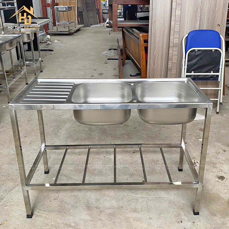 Bồn Rửa Inox Hai Hộc Có Bàn Chờ bon-rua-inox-13 Bồn Rửa Inox Hai Hộc Có Bàn Chờ