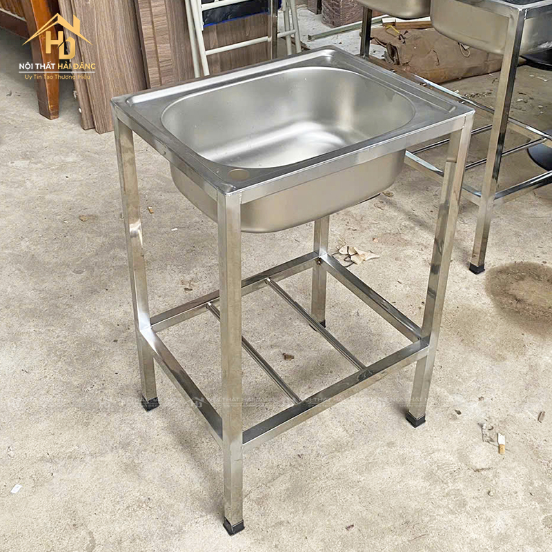 Bồn Rửa Chén Inox Một Hộc Giá Rẻ bon-rua-inox-6 Bồn Rửa Chén Inox Một Hộc Giá Rẻ