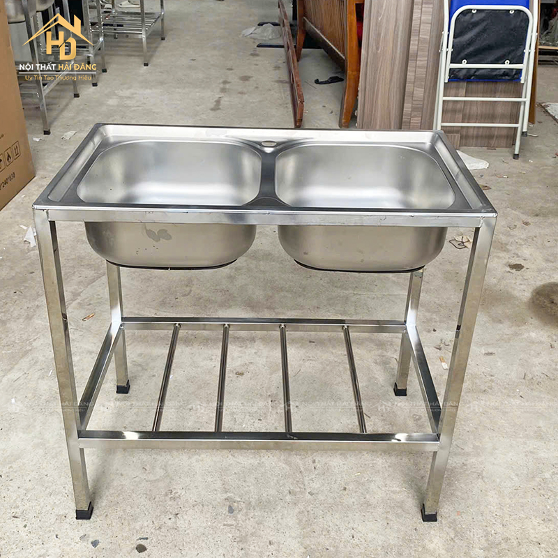 Bồn Rửa Chén Inox 2 Hộc Tiện Lợi bon-rua-inox-7 Bồn Rửa Chén Inox 2 Hộc Tiện Lợi