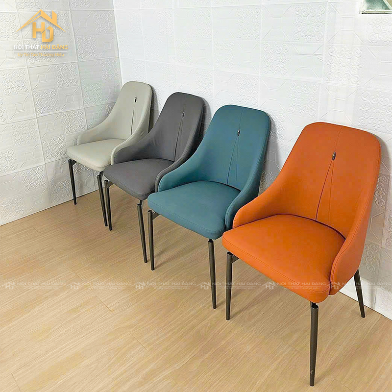 Ghế Bọc Da Êm Ái, Chân Kim Loại Hiện Đại (Nhiều Màu) ghe-an-hai-dang-39 Ghế Bọc Da Êm Ái, Chân Kim Loại Hiện Đại (Nhiều Màu)