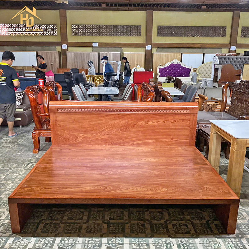 giuong-gap-gon-thong-minh-3 Giường Gấp Gọn Gỗ Hương Đá Có Hộc Kéo Tiện Dụng
