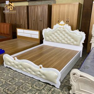 Giường Ngủ Đầu Cao Bọc Nút Kim Cương Thanh Lịch 2 giuong ngu 11