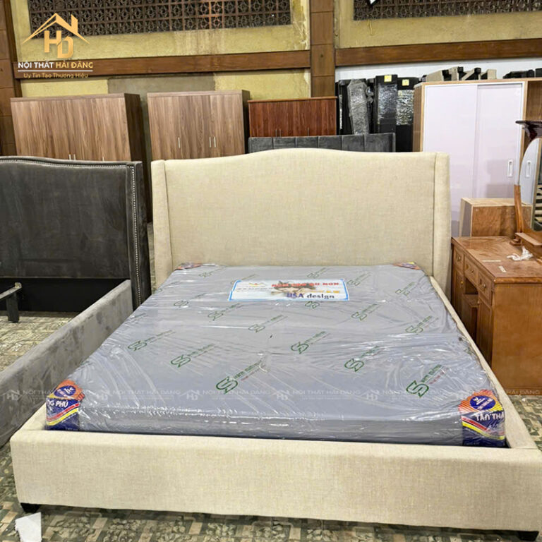 giường ngủ bọc vải