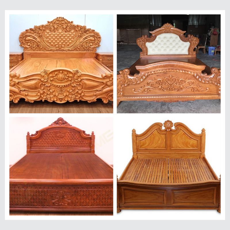 giường ngủ tân cổ điển cao cấp