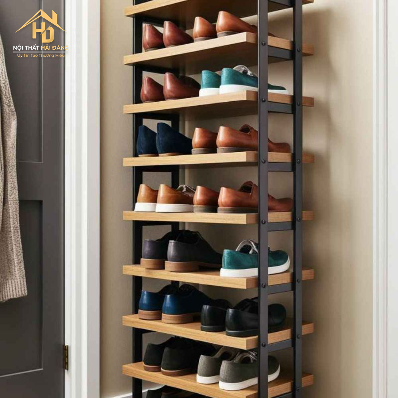 kệ giày bằng thép