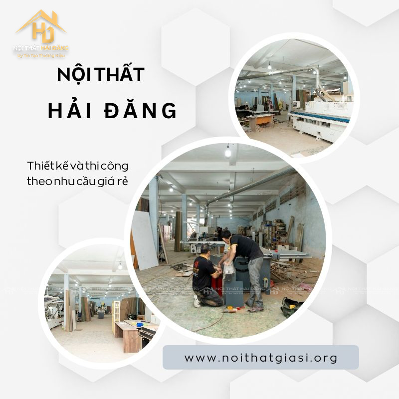 nội thất Hải Đăng thi công và thiết kế