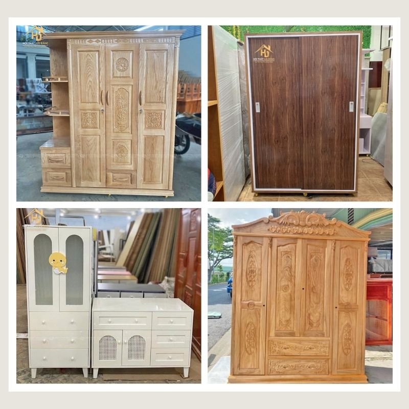 các phong cách tủ quần áo hiện đại