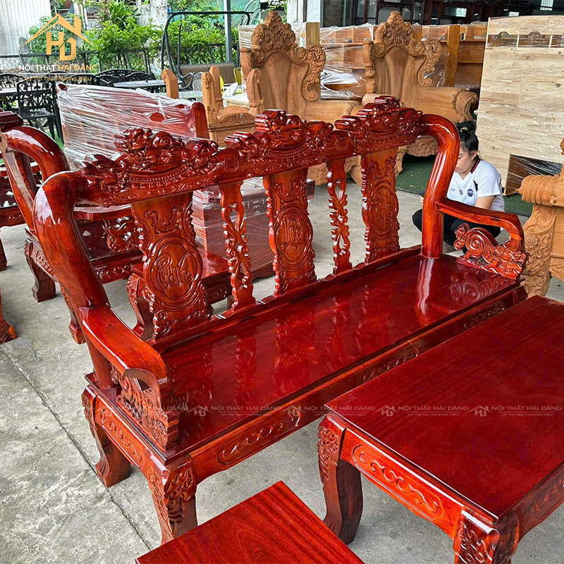 Bộ Salon Gỗ Chạm Khắc Phúc Lộc Thọ Sang Trọng salon-go-13 Bộ Salon Gỗ Chạm Khắc Phúc Lộc Thọ Sang Trọng