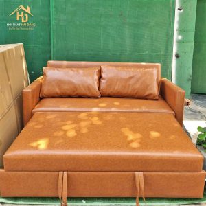 Ghế Sofa Bed Bọc Da Simili Hiện Đại (Nhiều Màu)