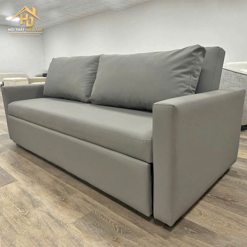 sofa-bed-boc-da-5 Ghế Sofa Bed Bọc Da Simili Hiện Đại (Nhiều Màu)