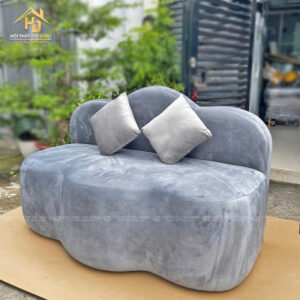 Sofa Nhung Đám Mây Mềm Mại 2 sofa dam may 2