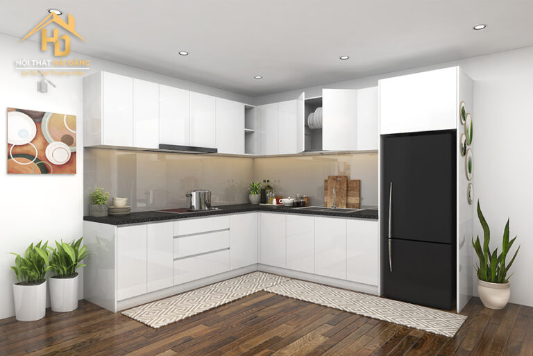 tủ bếp âm tường