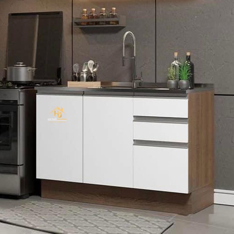 tủ bếp mdf