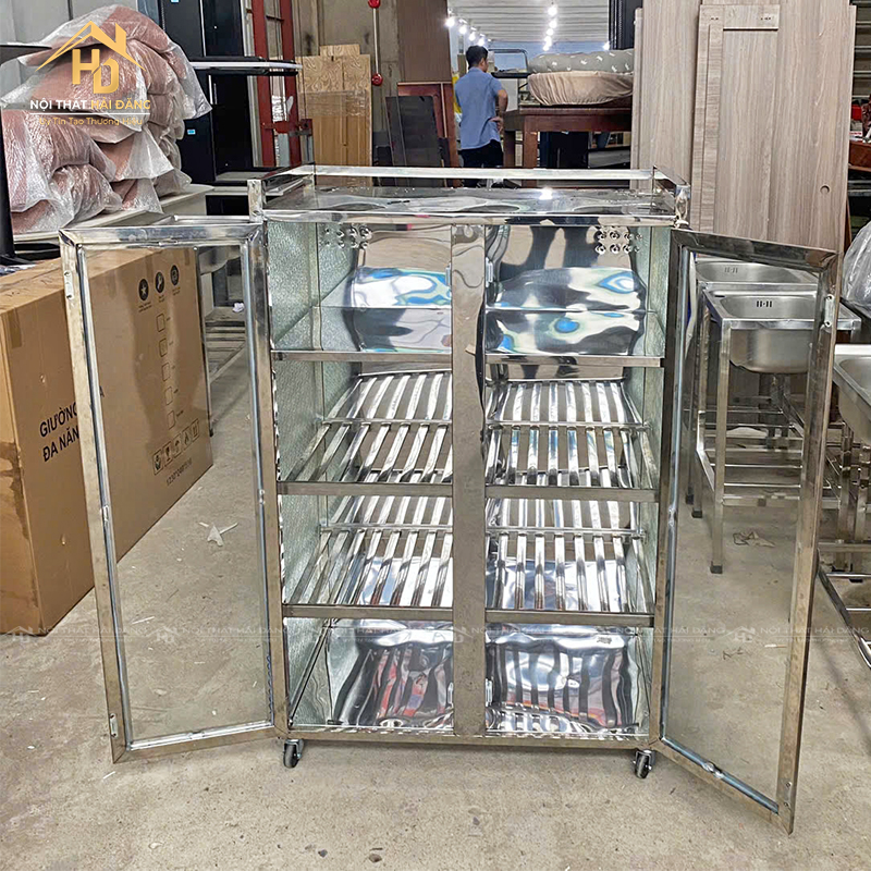 Tủ Chén Inox Chống Gỉ Sét Dễ Vệ Sinh tu-chen-inox-5 Tủ Chén Inox Chống Gỉ Sét Dễ Vệ Sinh