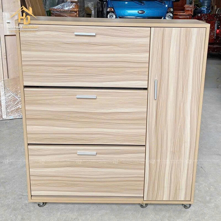 tủ giày có bánh xe di chuyển