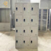 Tủ Locker Sắt 12 Ô 3 Khoang Chia Ngăn Tiện Lợi