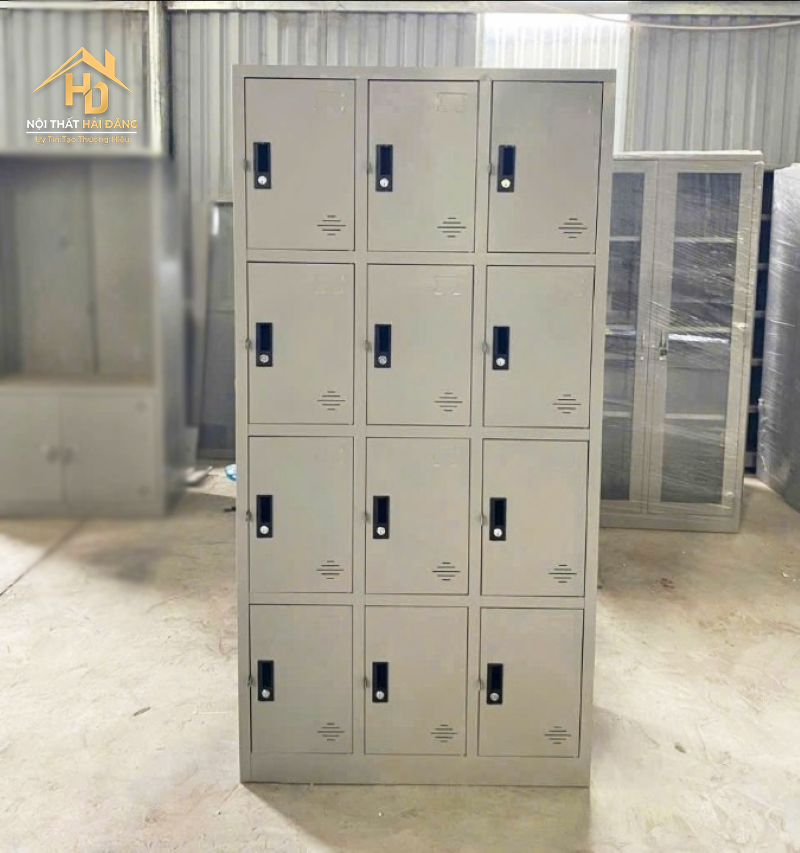 tu-ho-so-12-o-3-khoang Tủ Locker Sắt 12 Ô 3 Khoang Chia Ngăn Tiện Lợi