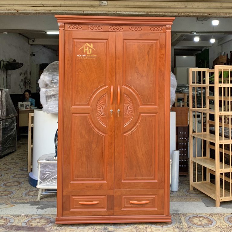 tủ quần áo gỗ tự nhiên giá rẻ